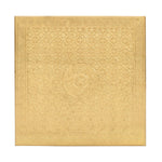 Brass Decorative Wooden Bajot For Pooja 18x18x6 Inch