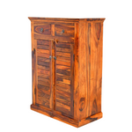 Canrey Sheesham Wood Shoe Rack