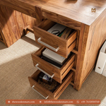 Classic Sheesham Wood Study Desk