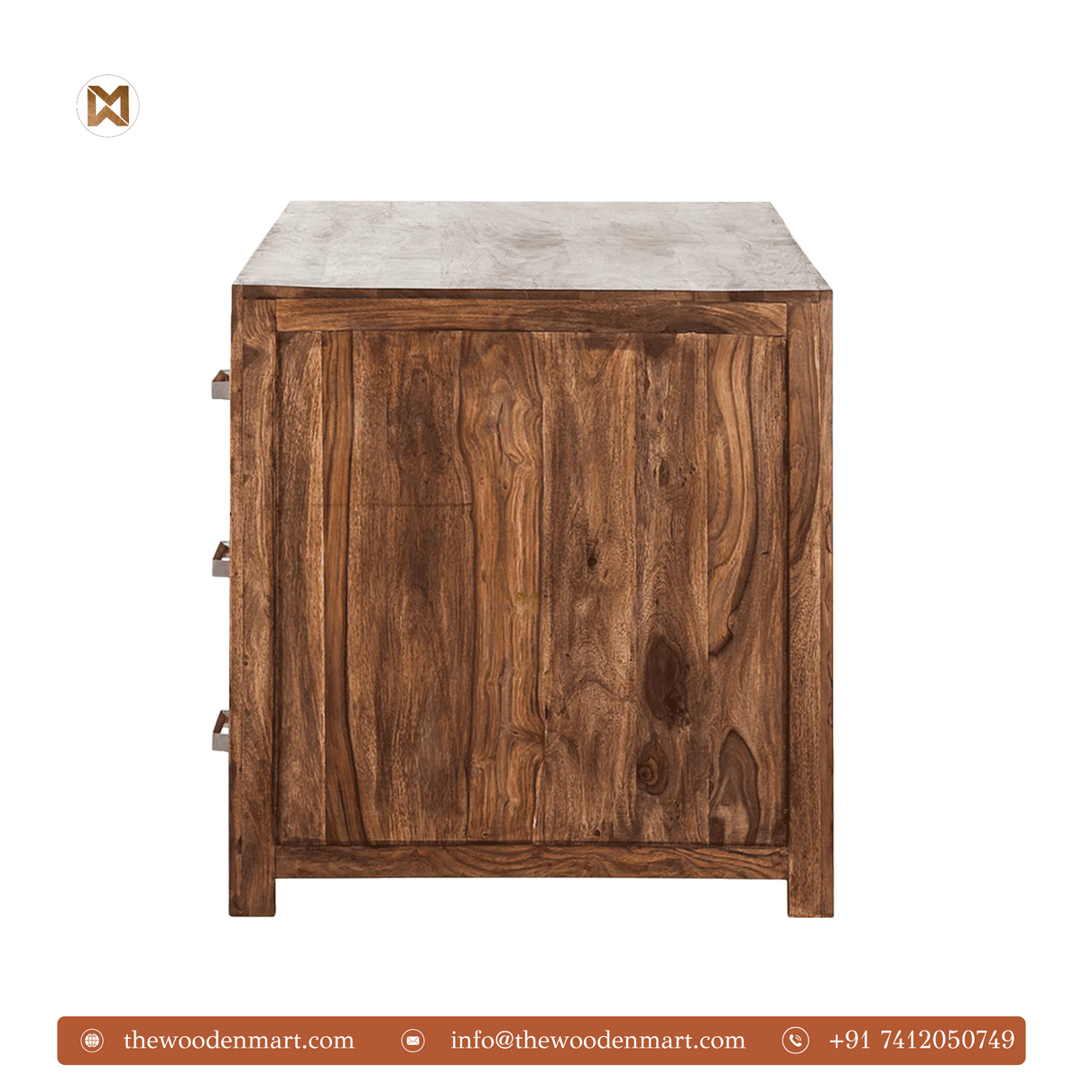 Classic Sheesham Wood Study Desk