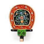 Handcrafted Wooden Elephant Stool Black Color