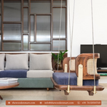 Modern Luxury Wooden Reversible Swing