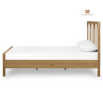Natural Cane Sheesham Wooden Bed