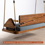 Reversible Wooden Jhula/Swing for Home