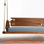 Reversible Wooden Jhula/Swing for Home