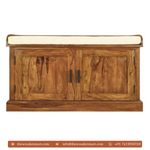 Sheesham Wood Shoe Rack