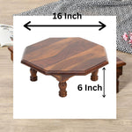 Wooden Chowki For Home & Pooja