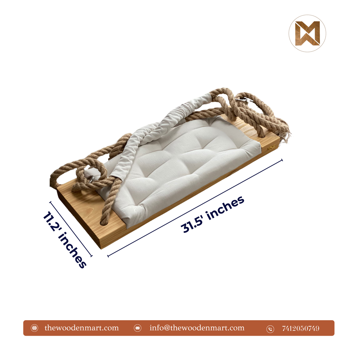 Wooden Rope Swing Specially Design for Kids