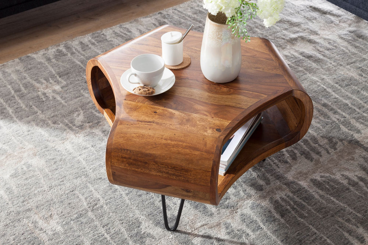 Pure Wooden Modern Coffee Table (Morning Kick)