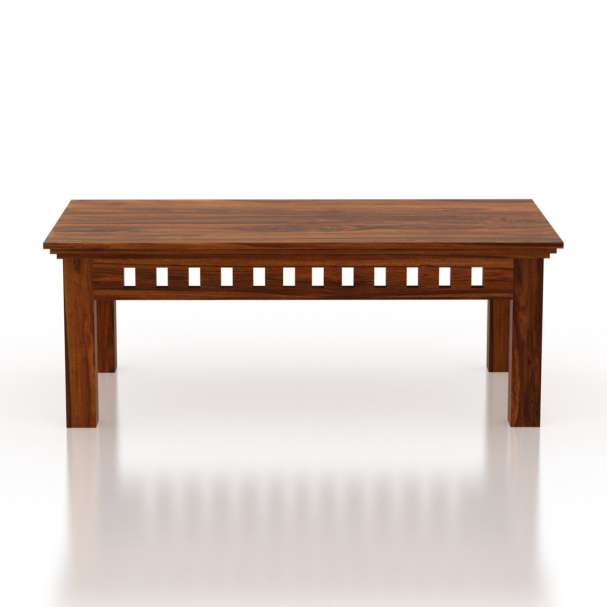 Sheesham Wood Coffee Table - Regular Design