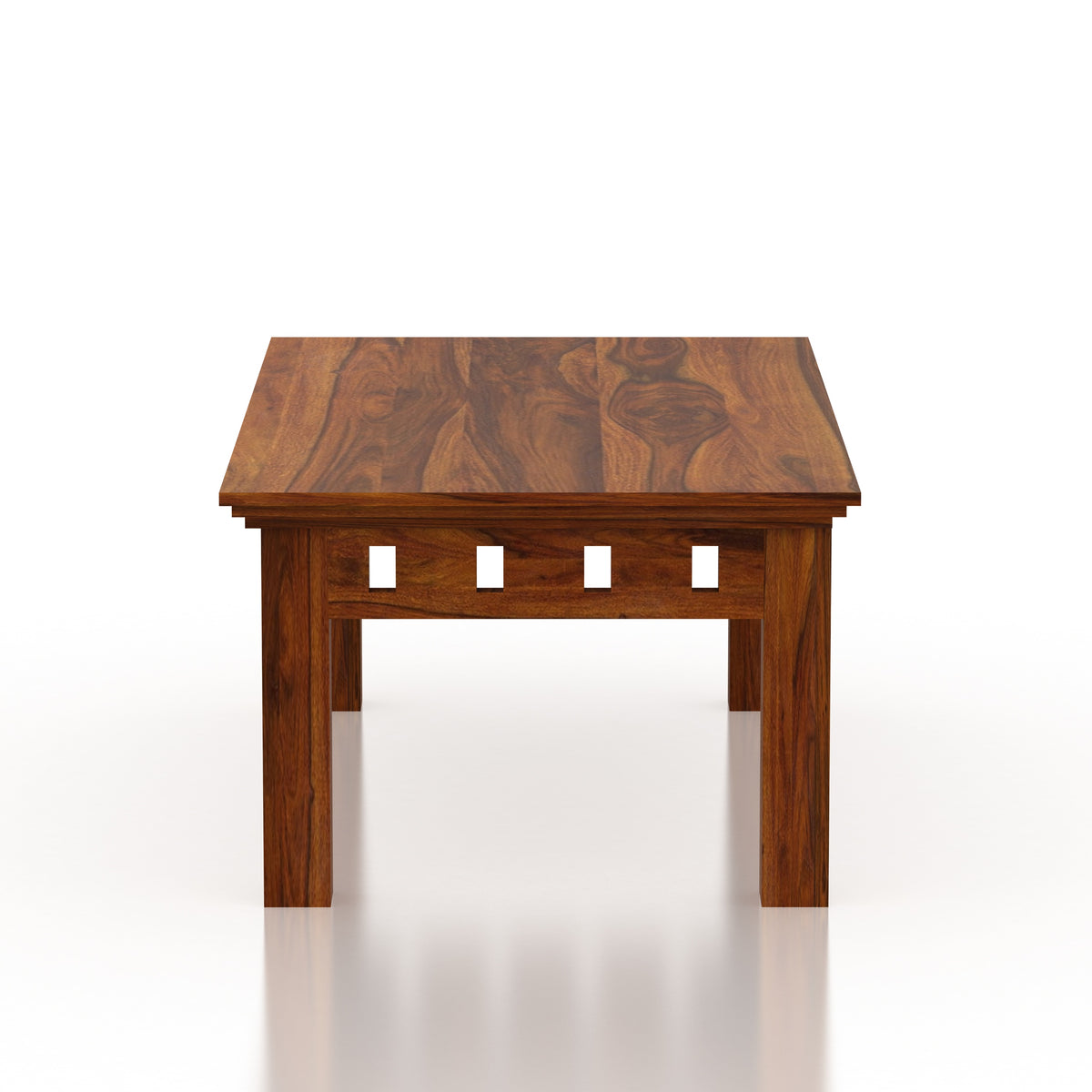 Sheesham Wood Coffee Table - Regular Design