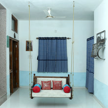 Load image into Gallery viewer, Jhula for home wooden swing - Hiptage

