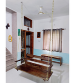 Wooden Swing/Jhula (Brass Coated)