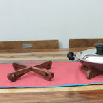 Wooden Hot-Pot Stand For Kitchen/Dining Table (Set Of 3)