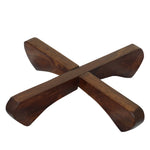 Wooden Hot-Pot Stand For Kitchen/Dining Table (Set Of 3)