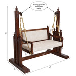 Swing with stand ( wooden Jhula ) — Gladiolus