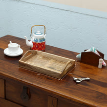 Load image into Gallery viewer, Wooden Tea Tray (Sheesham Wood)
