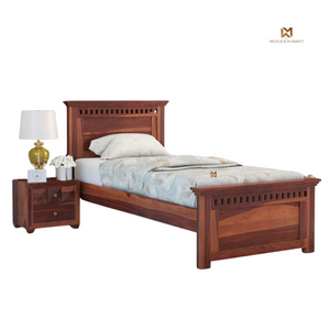 Timber Haven Solid Sheesham Wood Bed