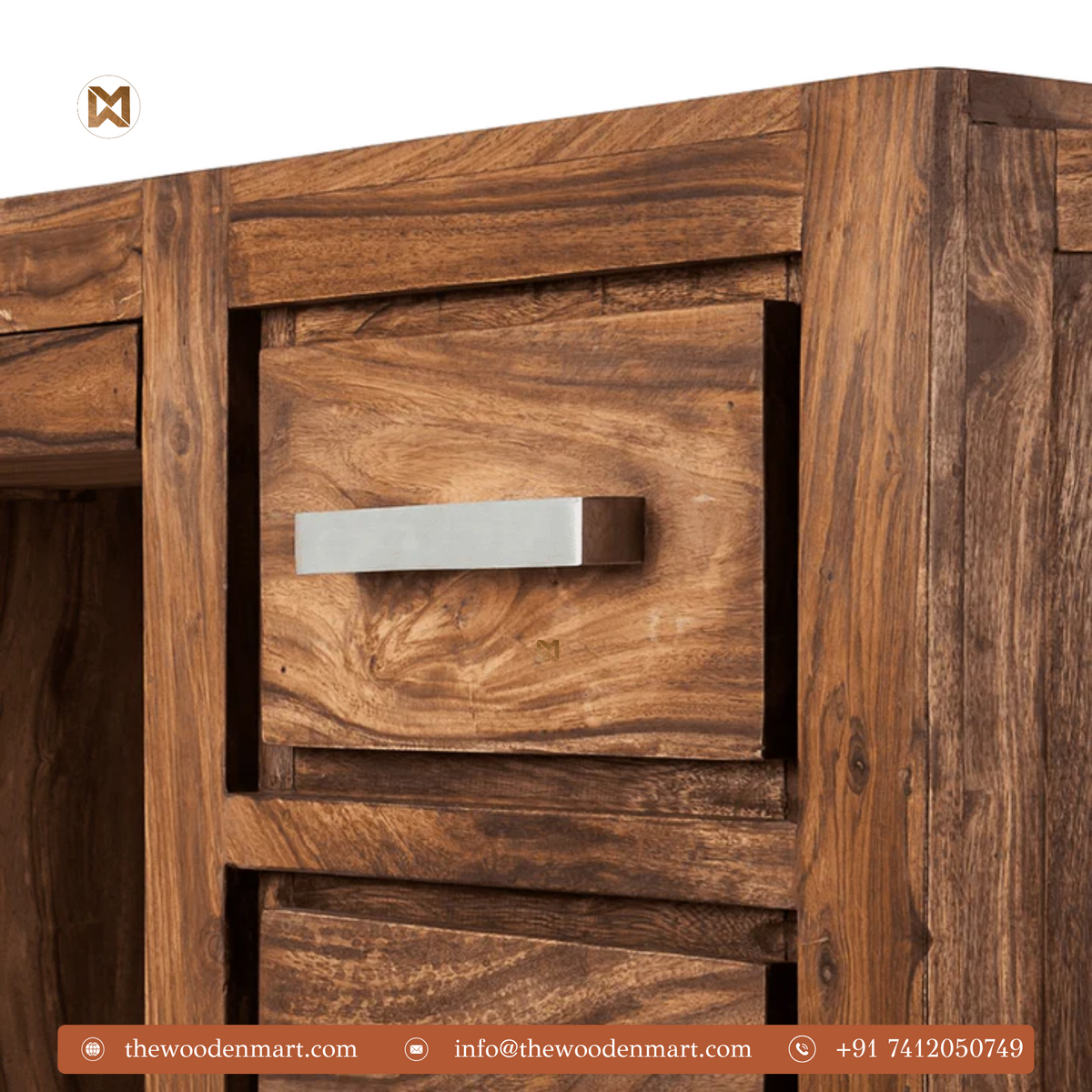  Classic Sheesham Wood Study Desk
