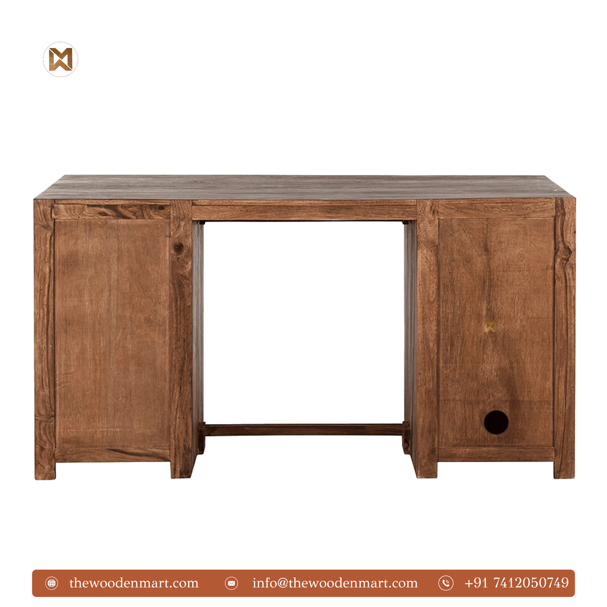 Classic Sheesham Wood Study Desk