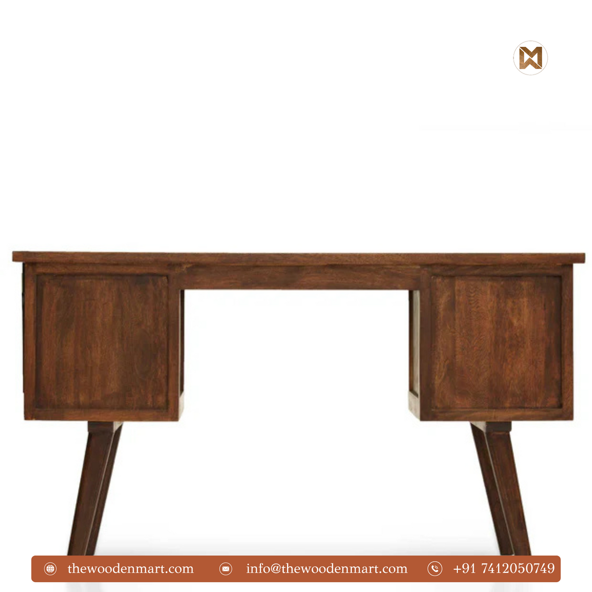 Classic Sheesham Wood Writing Desk