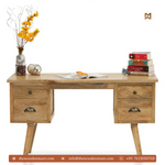 Classic Sheesham Wood Writing Desk