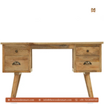 Classic Sheesham Wood Writing Desk