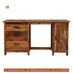 Heritage Solid Wood Executive Study Table