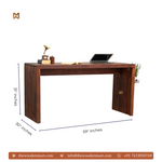 Modern Minimalist Sheesham Wood Writing Table