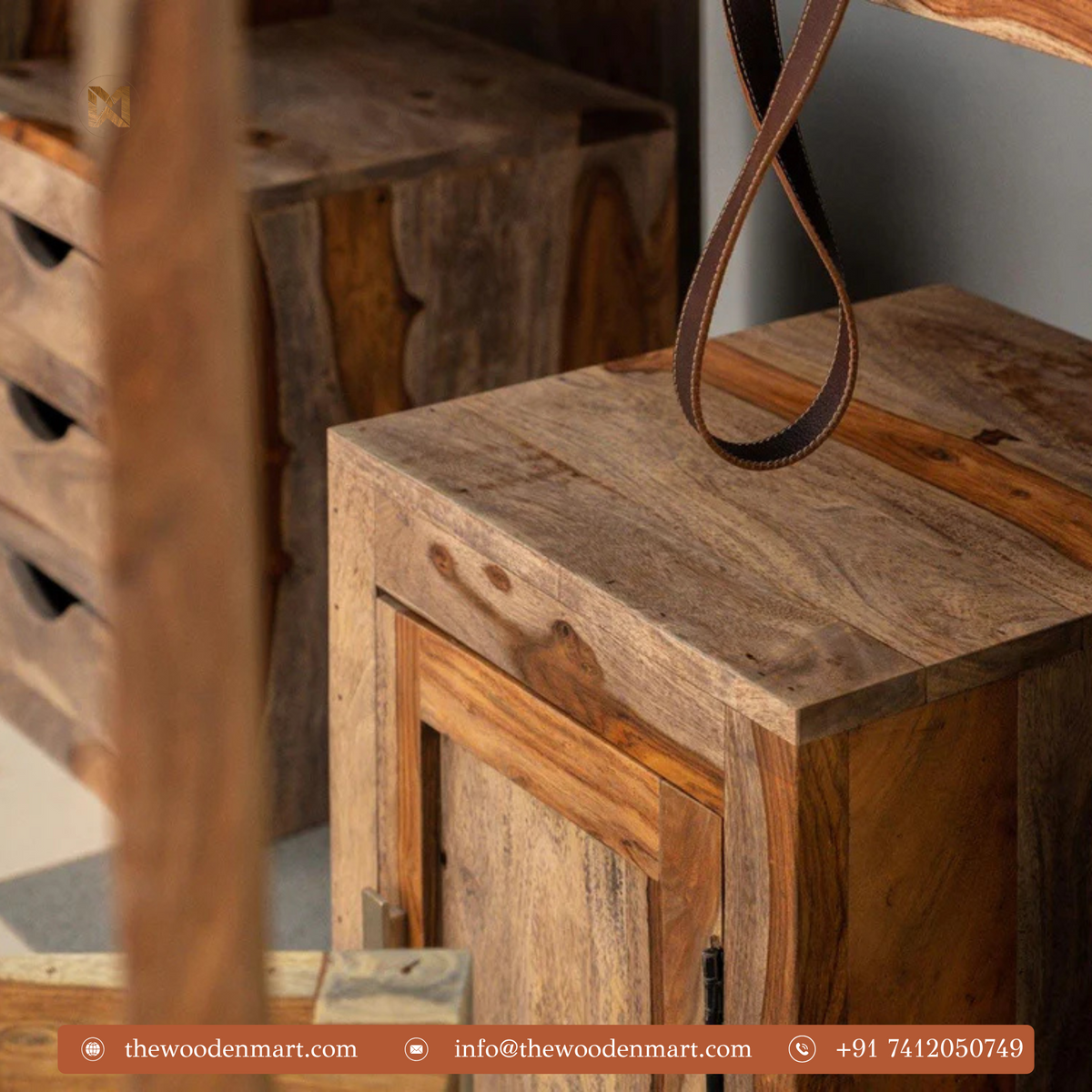  Premium Solid Sheesham Wood Study Table