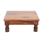 Wooden Pooja Bajot/Chowki For Home