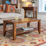 Carved Wooden Coffee Table
