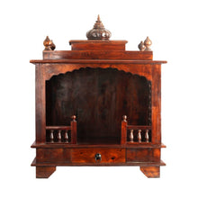 Load image into Gallery viewer, Temple/Mandir/Pooja Ghar Wooden - Camellia (Big)

