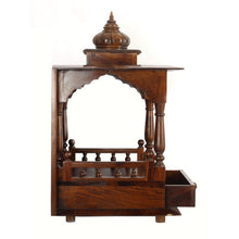 Load image into Gallery viewer, Wooden Temple/Mandir - ( Marigold Collection )
