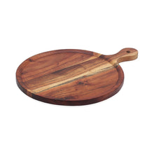 Load image into Gallery viewer, Wooden Chopping Board Cum Serving Plate

