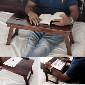 Wooden Laptop Table For Bed Or Sofa