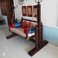 Load image into Gallery viewer, Swing with stand ( wooden Jhula ) — Gladiolus
