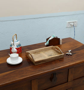 Wooden Tea Tray (Sheesham Wood)