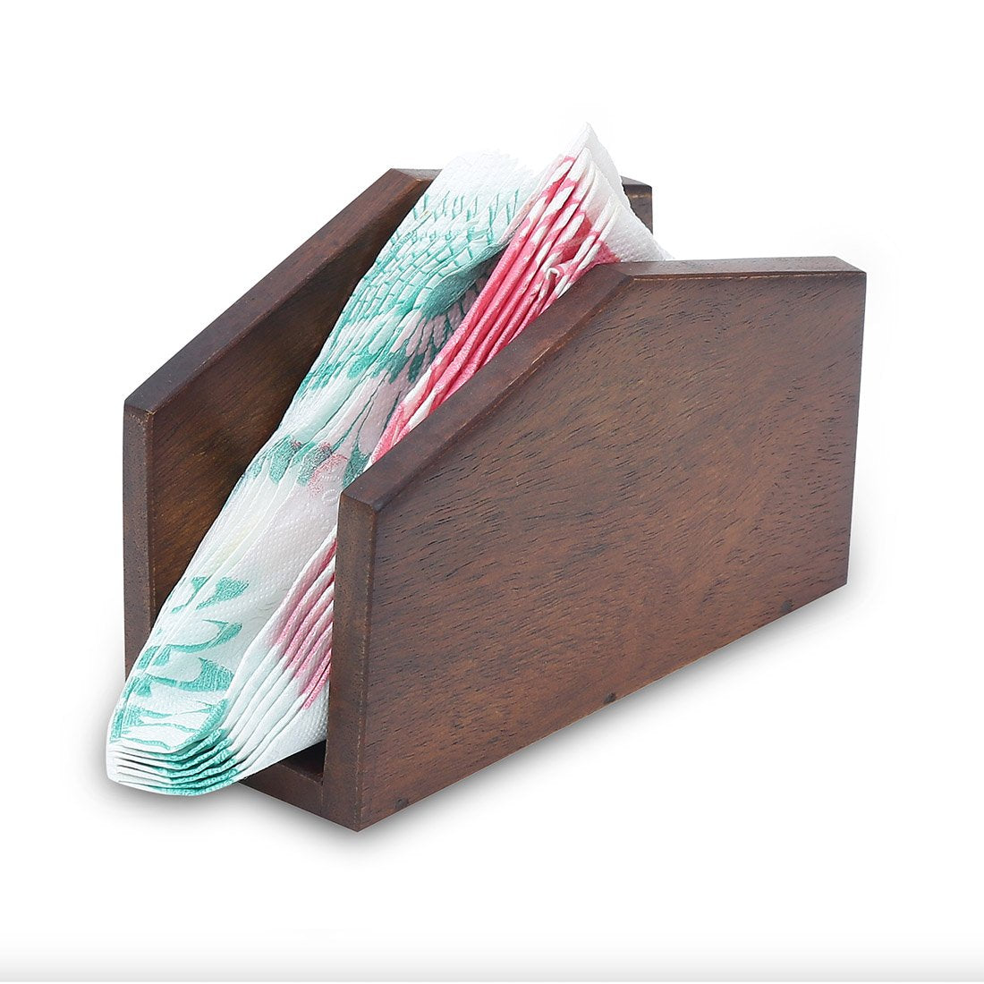 Wooden Tissue Holder - Set Of 2