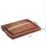 Wooden Chopping Board Cum Tray
